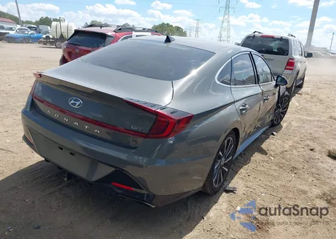 2020 Hyundai Sonata Sel Plus from USA, damaged, VIN 5NPEJ4J27LH025608